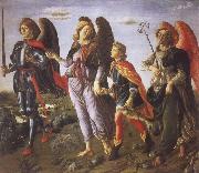 Francesco Botticini, Tobias and the Three Archangels